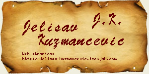 Jelisav Kuzmančević vizit kartica